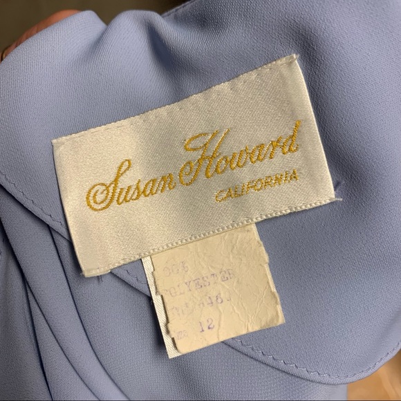 Cornflower Blue Soap Opera Dress - Picture 8 of 8